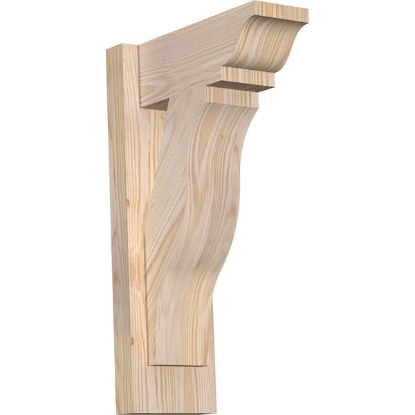 Ekena Millwork Funston Traditional Smooth Outlooker, Douglas Fir, 5 1/2"W x 12"D x 20"H OUT06X12X20FST01SDF - main